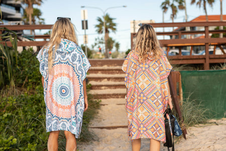 Couples Combo - Hooded Towel Recycled Sand Free