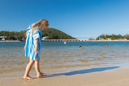 Ocean Breeze - Kids Hooded Towel Recycled Sand Free