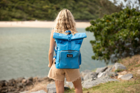 Arctic Blue - Recycled Cooler Backpack