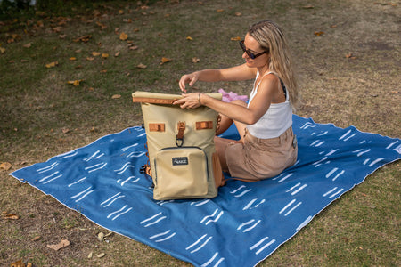 Sahara Sand - Recycled Cooler Backpack