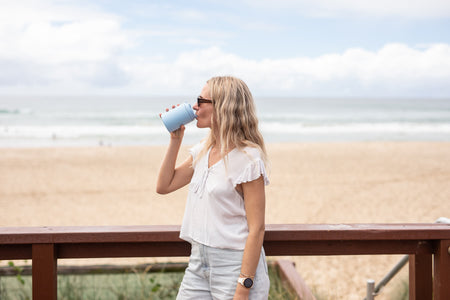 Surf Blue - Cooler & Coffee Cup