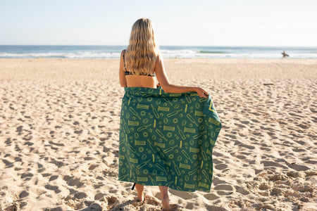 Cricket Australia - Recycled Sand Free Beach Towel