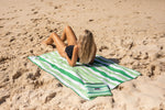 Daintree Green - Recycled Sand Free Beach Towel preview #5