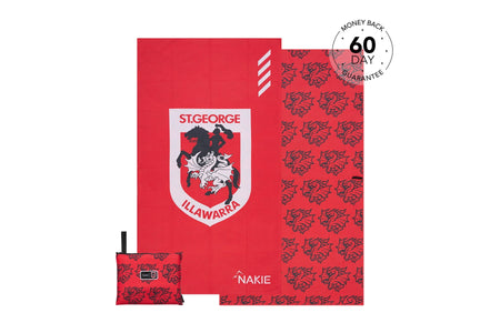 Dragons - NRL Recycled Sand Free Beach Towel