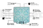 Floating Lotus - Recycled Picnic Blanket preview #3