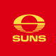 Gold Coast SUNS - AFL Sustainable Down Puffy Blanket colour swatch