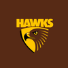 Hawthorn Hawks - AFL Recycled Sand Free Beach Towel swatch 1.0