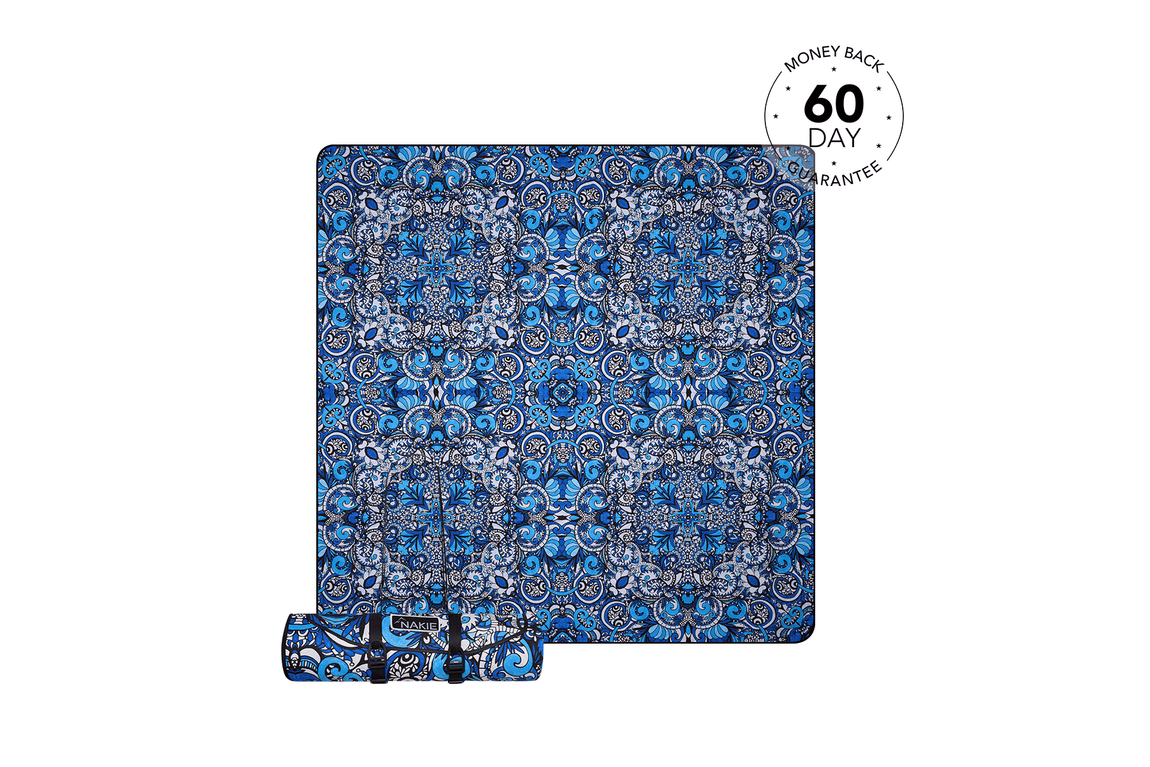 Indigo Soul - Recycled Picnic Blanket