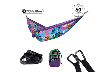 Kasey Rainbow - Recycled Hammock with Straps