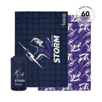Storm - NRL Sustainable Down Puffy Blanket preview #1