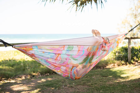 Erin Reinboth - Recycled Hammock with Straps