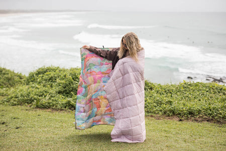 Erin Reinboth - Sustainable Down Puffy Blanket