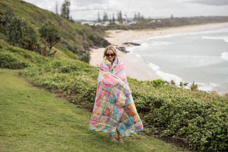 Erin Reinboth - Sustainable Down Puffy Blanket