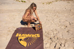 Hawthorn Hawks - AFL Recycled Sand Free Beach Towel preview #7