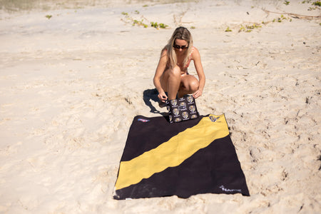 Richmond Tigers - AFL Recycled Sand Free Beach Towel