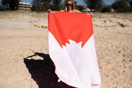 Sydney Swans - AFL Recycled Sand Free Beach Towel