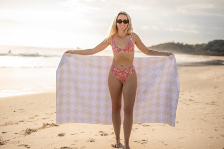 Naked Shores - Recycled Sand Free Beach Towel