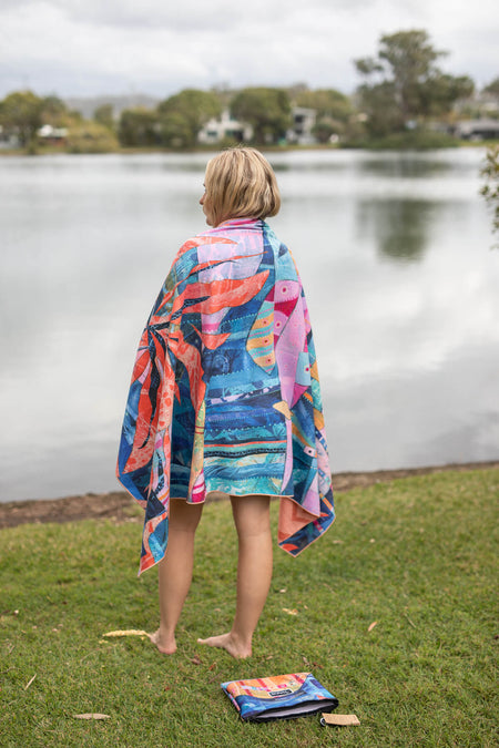 Charlotte Wensley - Recycled Sand Free Beach Towel