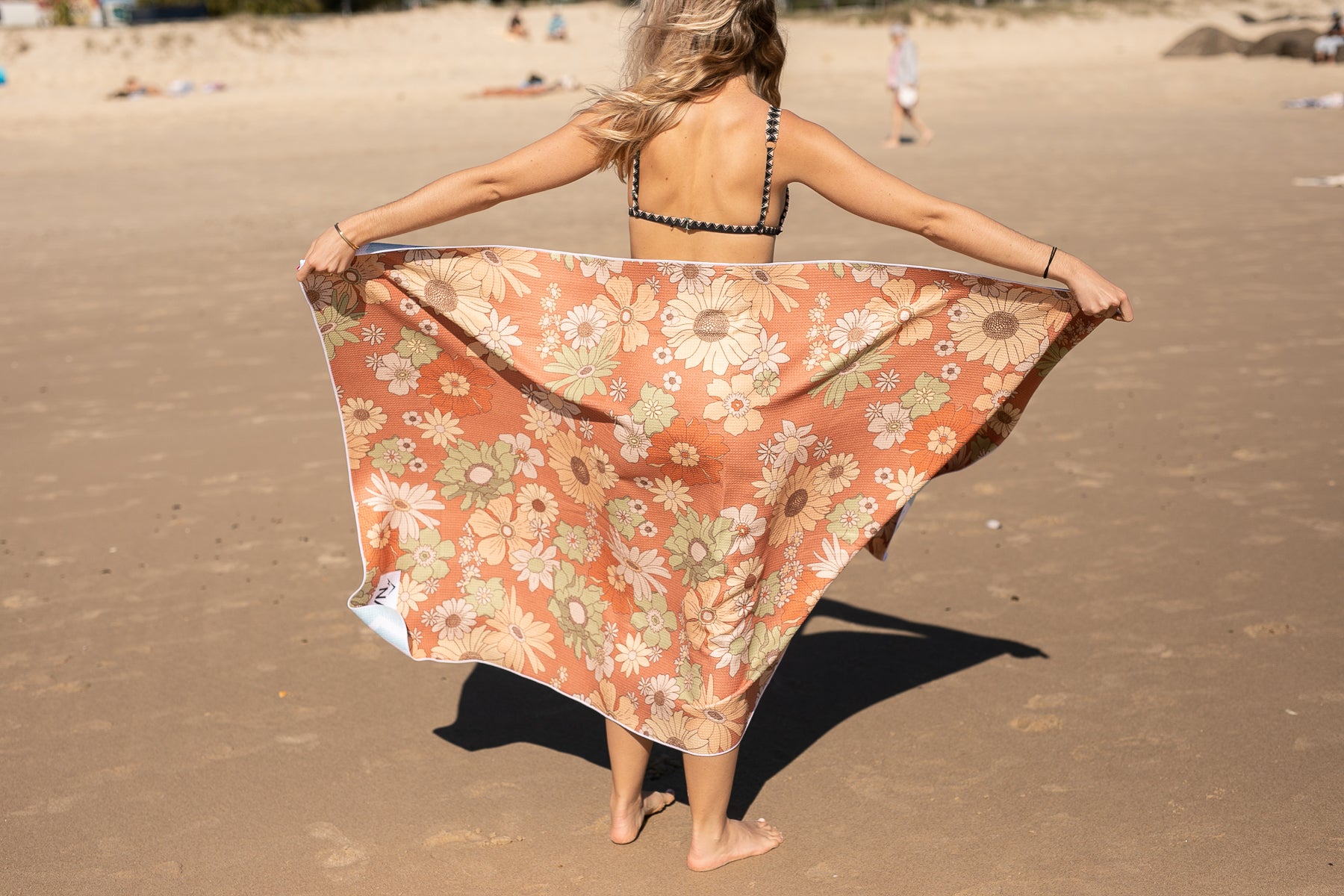 Wild Flower - Recycled Sand Free Beach Towel