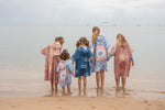 Salty Waves - Kids Hooded Towel Recycled Sand Free preview #6