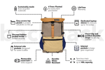 Summit Stone - Recycled Travel Backpack preview #3