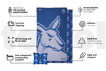 North Melbourne Kangaroos - AFL Recycled Sand Free Beach Towel preview #3