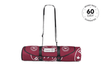 Burgundy recycled picnic blanket with Ringers Western branding, white stars, and black straps preview #4