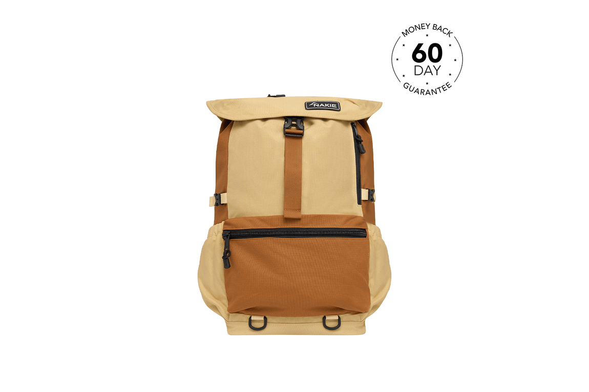 Sahara Sand - Recycled Travel Backpack