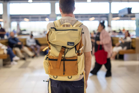 Sahara Sand - Recycled Travel Backpack