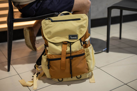 Sahara Sand - Recycled Travel Backpack