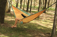 Golden Mango - Recycled Double Hammock with Straps - Nakie