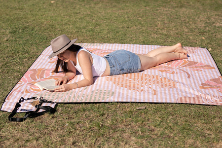 Autumn Leaves - Recycled Picnic Blanket