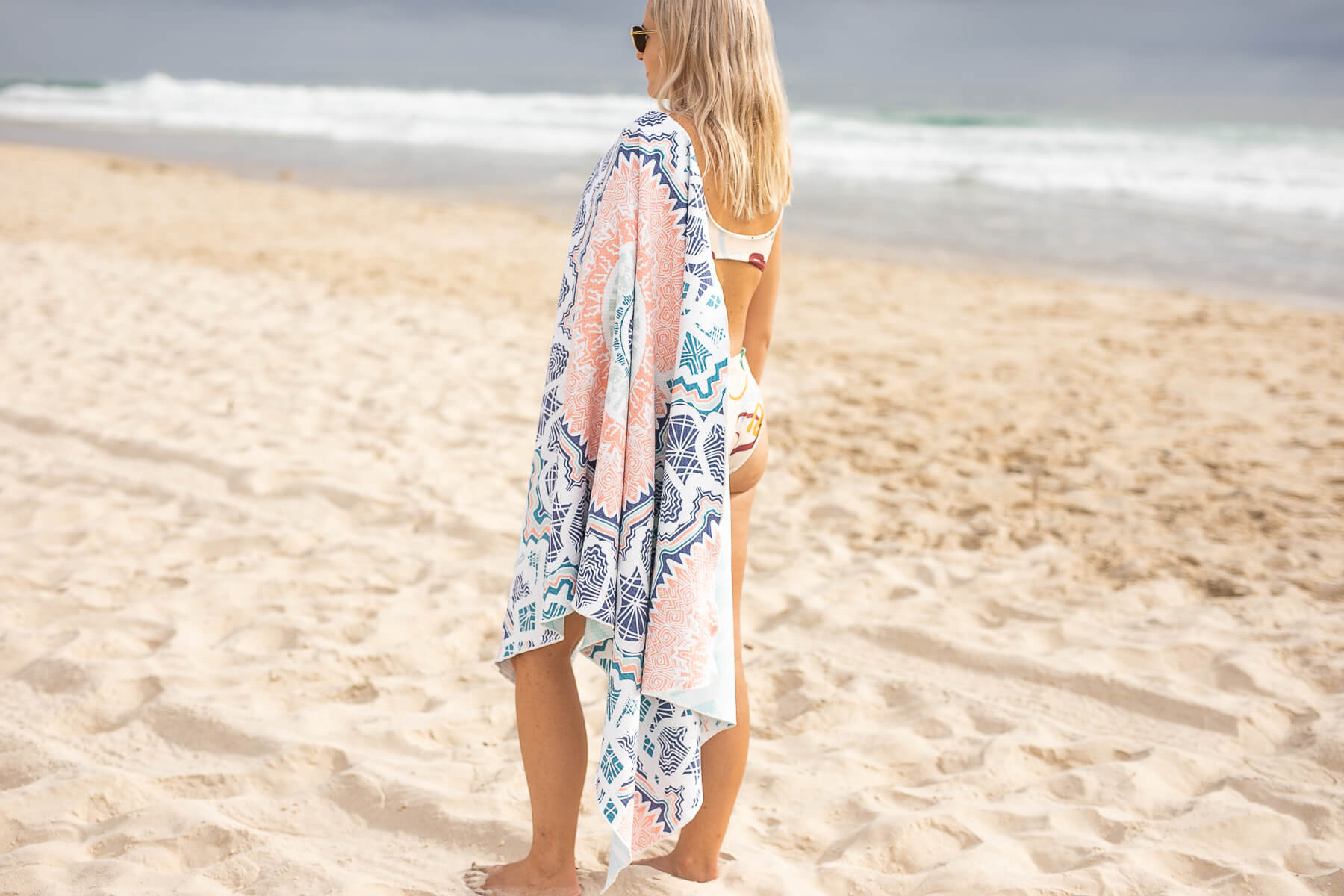 Sound of Summer - Recycled Sand Free Beach Towel